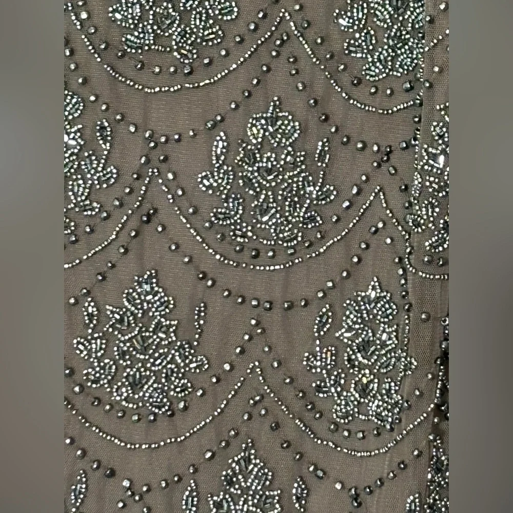 NWT Pisarro Nights Beaded Embellished Short Sleeve Midi Dress 18W,22W - Picture 8 of 12